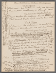 Production notes, including handwritten script drafts and set sketches, related to Happy Days