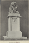 Der mit dem ersten Preis gekrönte Entwurf für da Rudolph=Virchow=Denkmal in Berlin von Fritz Klimsch. Nach einer photographischen Ausnahme von Franz Linkhorst in Berlin.