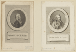 Voltaire, à l'âge de 45 ans.  Voltaire, à l'âge de 70 ans.