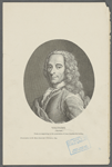 Voltaire. (1694-1778.) From an engraving in the possession of Jean Baptiste de Poilley.