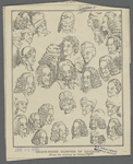 Thirty-three glimpses of Voltaire. (From the drawing by Hubert.)