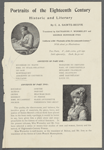 Portraits of the eighteenth century historic and literary. By C.A. Sainte-Beuve. Translated by Katharine P. Wormeley and George Burnham Ives...Contents of part one...Voltaire...