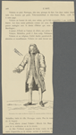 Voltaire. Fac-simile d'un dessin de Bocourt d'après un estampe publiée à Paris en 17...