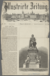 Das Denkmal Joost van den Vondel's in Amsterdam. Nach einer Photographie von Wegner un Mottu.