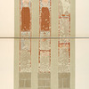 Hauptraum, Bogenlaibungen, Süd- und Nordhälfte des Ostbogens, Südhälfte des Westbogens.