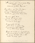 [Commonplace Book]. Signed, undated.