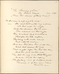 [Commonplace Book]. Signed, undated.