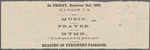 [Night and Moonlight]. Holograph notes, unsigned and undated.