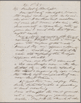 [Night and Moonlight]. Holograph notes, unsigned and undated.