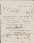 Johnson, L., & Co., ALS to John Thoreau. May 27, 1856.
