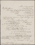 Welch, Bigelow & Co, draft ALS to. Oct. 19, 1861.