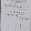 Peters, Charles J., ALS to John Thoreau. Oct. 24, 1853.