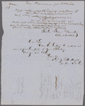 Peters, Charles J., ALS to John Thoreau. Oct. 24, 1853.