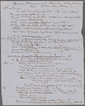 Peters, Charles J., ALS to John Thoreau. Oct. 24, 1853.