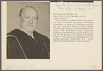 Wiliam J. Wallin, 1879- Regent 1920-57; Vice Chancellor 1937-45; Chancellor 1945-51.