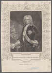 Robert Walpole, Earl of Orford. Ob. 1746. From the original of Jarvis in the collection of Thomas Walpole Esqre. 