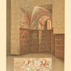 Zweiter Nebenraum, Nordwand, Fensternische und Detail.