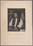 William Warham Archbishop of Canterbury. OB. 1532. From the original of Holbein, in the collection of His Grace, the Archbishop of Canterbury. 