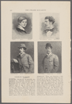 Age 12 / from a drawing ; R. Taylor & Co.  Age 19 / from a photo by Alex Bassano ; R. Taylor & Co. / Age 26 / from a photo by London Stereoscopic Co. Present day / from a photo by Walery ; R. Taylor & Co.