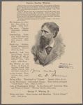 Yours sincerely C.D. Warner [signature].