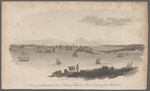 View of Falmouth & Sir J. Borlase Warren's prizes entering the harbour. 