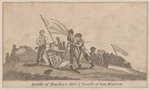 Battle of Bunker Hill & death of Gen. Warren. 