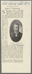 Booker T. Washington. 