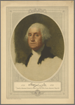 G. Washington [signature]. 1732-1799. From the Athenaeum portrait by Gilbert Stuart now in the Boston Museum of Fine Arts