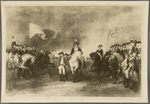 The surrender of Cornwallis.