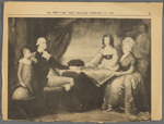 George Washington and his family. 