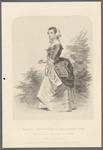 Martha Washington in her early days. From the original by Alonzo Chappel in the possession of the publishers