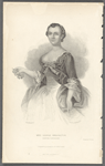 Mrs. George Washington. (Martha Dandridge). (Original in possession of G.W.P. Custis). 