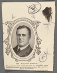 Mr. William Watson. Whose poems have earned for him an undisputed place among the foremost writers of this generation. He is an Hon. LL.D. of Aberdeen. 
