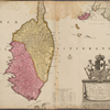 Nouvelle carte de l'isle de Corse apartenante a la republique de Genes.