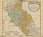 Status Ecclesiastici nec non Magni Ducatus Toscanae Nova Tabula Geographica ...