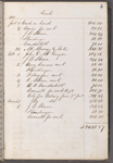 George Clinton Genet cash book