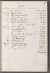 George Clinton Genet cash book