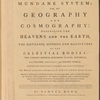 A new atlas of the mundane system; or, of geography and cosmography, [title page]