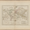A new chart of the world on Mercator's projection with the tracks & discoveries of the latest circumnavigators &c.