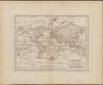 A new chart of the world on Mercator's projection with the tracks & discoveries of the latest circumnavigators &c.