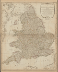 A new and compendious map of England and Wales,  wherein all the great, direct and cross roads are carefully inserted