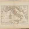 Italy, divided into its states with their subdivisions