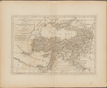 A map of Turkey in Asia, containing the countries of Anadoli, Carman, Roum, Georgia Armenia, Kurdistan, Algezira, Syria, &c.