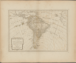 South America as divided amongst the Spaniards and the Portuguese, the French and the Dutch