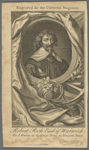 Robert Rich Earl of Warwick. For J. Hinton at the King's Arms in Newgate Street. 