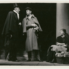 Cecil Humphreys, Raymond Massey, and Gertrude Lawrence in the stage production Pygmalion.