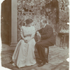 Drina DeWolfe (as Gloria) and Arnold Daly (as Valentine) in the stage production You Never Can Tell.