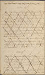 George Washington notebook as a Virginia colonel