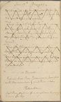 George Washington notebook as a Virginia colonel