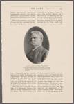 A new portrait of Henry Watterson whose first collection of lectures and addresses, "The compromises of life," including his recent sensational articles on modern society, has just been published by Fox, Duffield & Co.